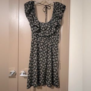 Dress 👗 mini small black and  tan